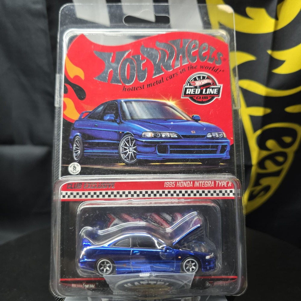 Hot Wheels RLC 1995 Honda Integra Type R JCP06 2025 Patch + Button - Picture 3 of 5